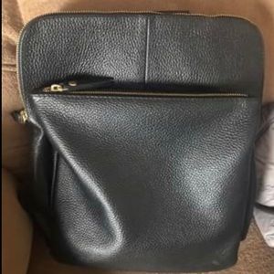 Genuine leather backpack